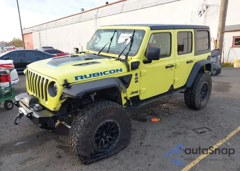 2023 Jeep Wrangler 4Xe Rubicon 4X4 z USA, uszkodzony, nr VIN 1C4JJXR66PW620862